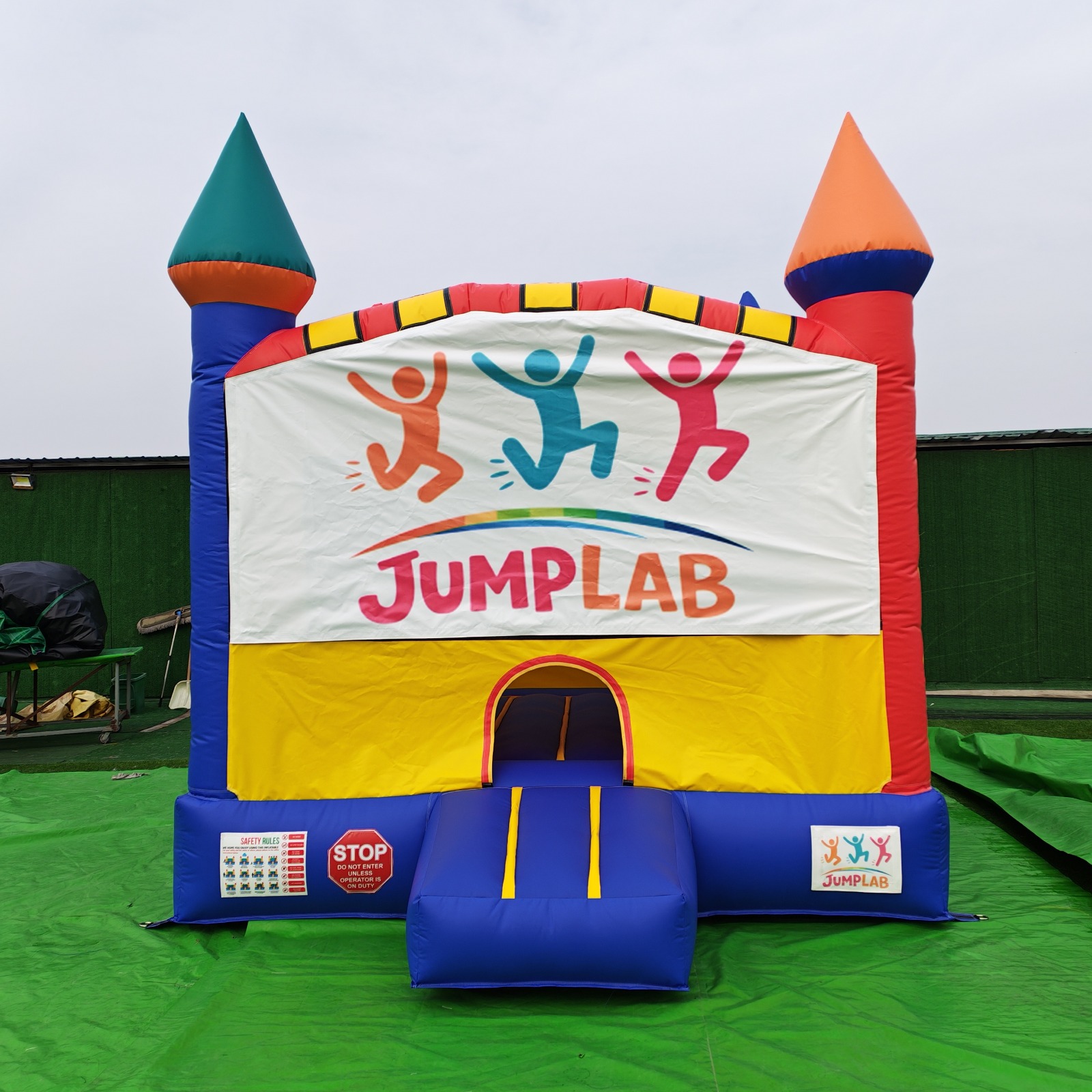 Bounce house fun