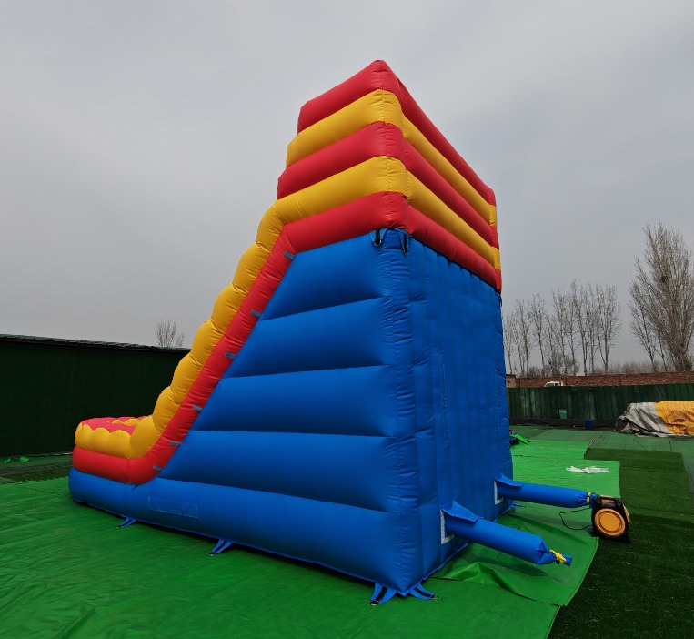 Water slide excitement