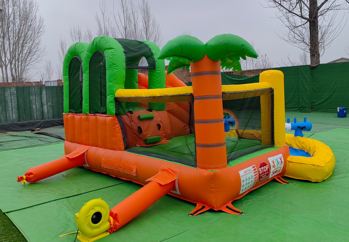 Bounce house fun